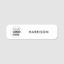 Etiqueta Para Nombres Logotipo de negocio Personal Minimalista blanco