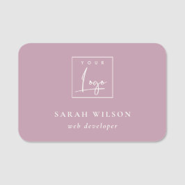 Etiqueta Para Nombres Logotipo de negocio promocional para Personalizado