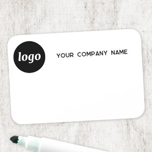 Etiqueta Para Nombres Logotipo Empleado Personal Magnético o Secado por 