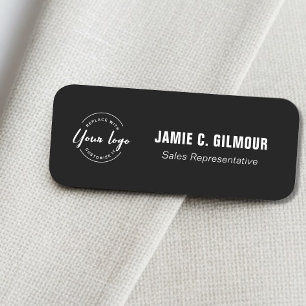 Etiqueta Para Nombres Logotipo empresarial personalizado minimalista Emp