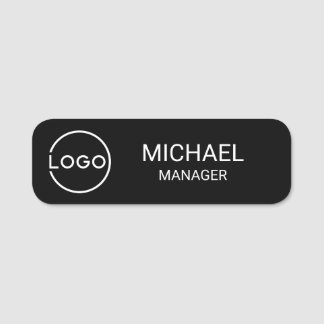 Etiqueta Para Nombres Logotipo Empresarial Personalizado Profesional