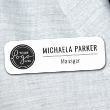 Logotipo personalizado corporativo magnético o de