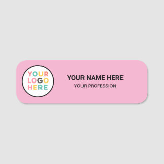 Etiqueta Para Nombres Logotipo personalizado de empleado magnético o pin