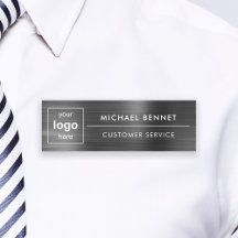 Logotipo personalizado elegante negro profesional