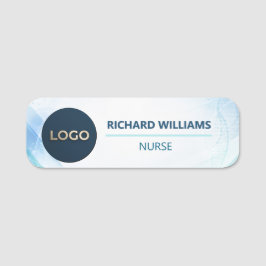 Etiqueta Para Nombres Logotipo Personalizado Enfermera Magnético O Nombr