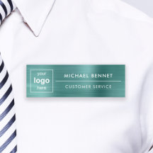 Logotipo personalizado esmeralda verde profesional