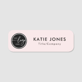 Etiqueta Para Nombres Logotipo personalizado Pin de seguridad de ID de e