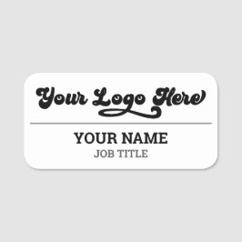 Etiqueta Para Nombres Magnetic Company Employee Name Tag