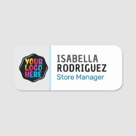 Etiqueta Para Nombres Magnético Empresa Empleado Profesional
