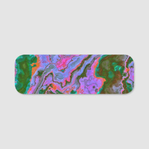 Etiqueta Para Nombres Marble agrio