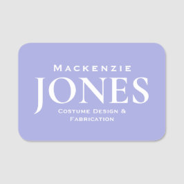 Etiqueta Para Nombres Marca de nombre personal Logotipo comercial Morado