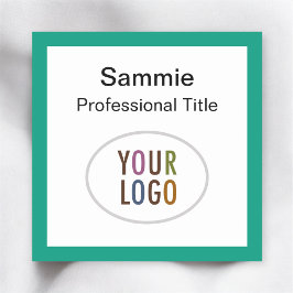 Etiqueta Para Nombres Marca de nombre verde esmeralda logotipo de la emp