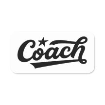 Marca personalizada con logotipo de entrenador per