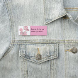 Etiqueta Para Nombres Mariposas Minimalistas Modernas Elegantes