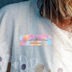 Etiqueta Para Nombres Moda moderna de moda de Pastel