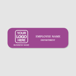 Etiqueta Para Nombres Modern Magenta Custom Business Name Tag