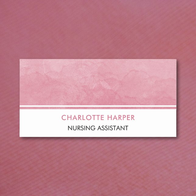Etiqueta Para Nombres Moderna Enfermera Elegante acuarela Lavar Rubor Ro (Subido por el creador)