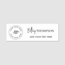 Monograma del logotipo de la empresa personalizado