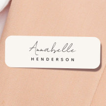 Monograma Neutral | Moderno estilo Minimalista