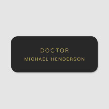 Monograma Oro Negro Minimalista Elegante Moderno