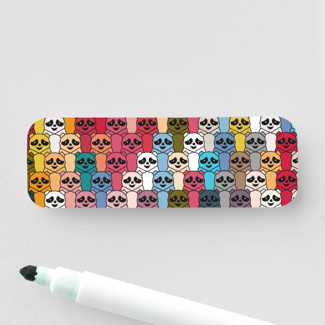 Etiqueta Para Nombres Monster Panda (In situ)