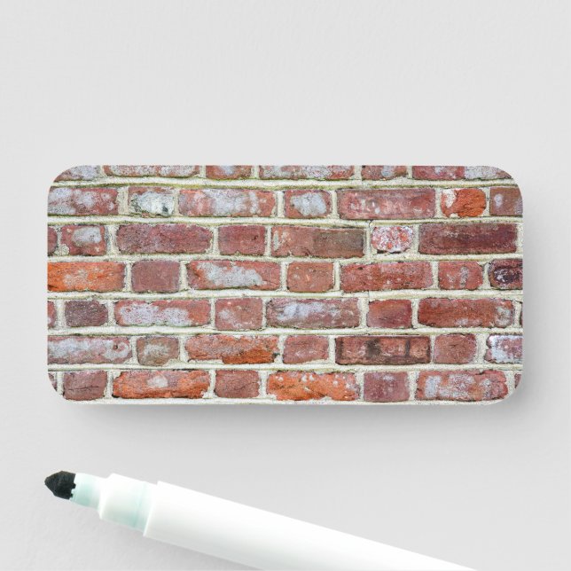 Etiqueta Para Nombres Muro de ladrillo antiguo (In situ)