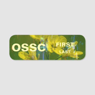 Etiqueta Para Nombres Mustard OSSC Nametag
