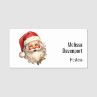 Navidades de Holly Jolly Santa Claus Retro