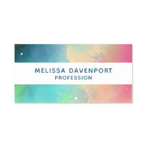 Nebulosa color verde y rojo moderno