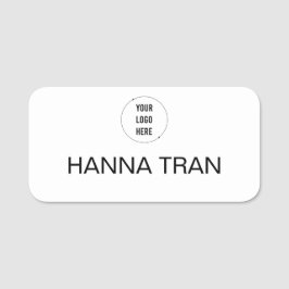 Etiqueta Para Nombres Negocio cruzado