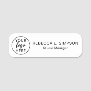 Etiqueta Para Nombres Negocio personalizado profesional