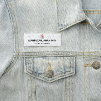 Etiqueta Para Nombres Nombramientos metalizado. Láser grabado. ¡El mismo