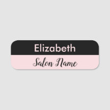 Nombre del empleado de la sala de belleza Rosa cla