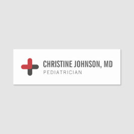 Etiqueta Para Nombres Nombre personalizado| Cruz médica| Enfermero Médic