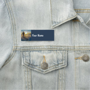 Etiqueta Para Nombres Nombre personalizado del pescador Pescador Lago Ho