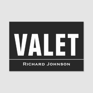Etiqueta Para Nombres Nombre Personalizado Valet