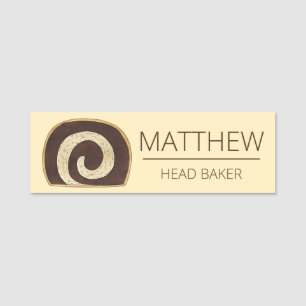 Etiqueta Para Nombres Panadería judía en rodaja de pan de centeno de már