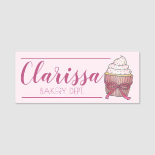 Etiqueta Para Nombres Pastel rosa Tienda Pastel Panadería Pastelería Caf