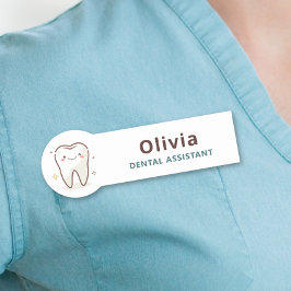 Etiqueta Para Nombres Personal de la Oficina Dental Cuta