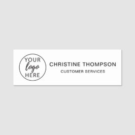 Etiqueta Para Nombres Personalizado de logotipo de negocios simple