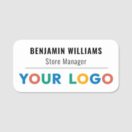 Etiqueta Para Nombres Personalizado de logotipos corporativos Profesiona