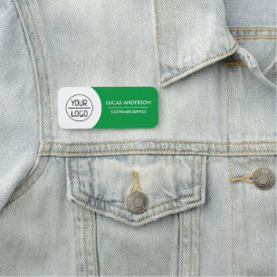 Etiqueta Para Nombres Personalizado Empresa Logotipo comercial Empleado 