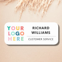 Personalizado Empresa Logotipo comercial Empleado 