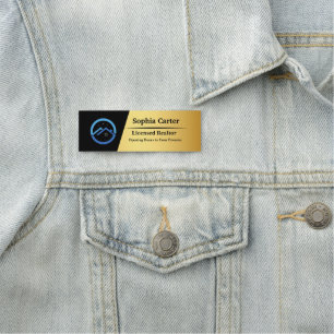Etiqueta Para Nombres Personalizado Empresa Logotipo comercial Empleado 