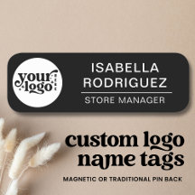 Personalizado Logotipo Empleado Magnético O Pin De