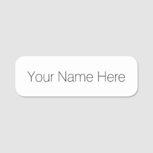 Etiqueta Para Nombres ¡Personalizar!