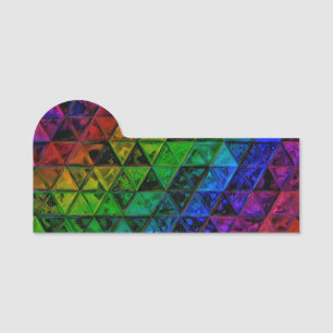Etiqueta Para Nombres Pride Glass