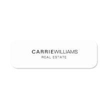 Realtor inmobiliario elegante minimalista simple