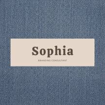 Retro Bold Serif Simple Beige Marrón