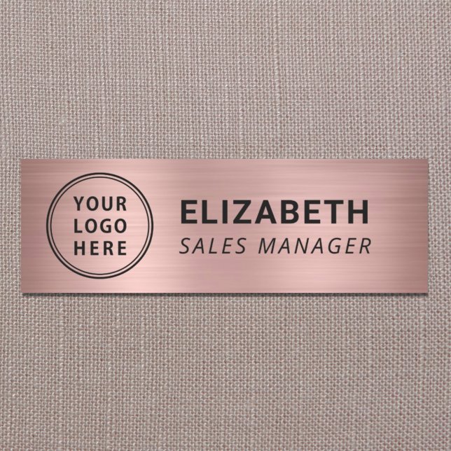 Etiqueta Para Nombres Rosa de logotipo (Subido por el creador)